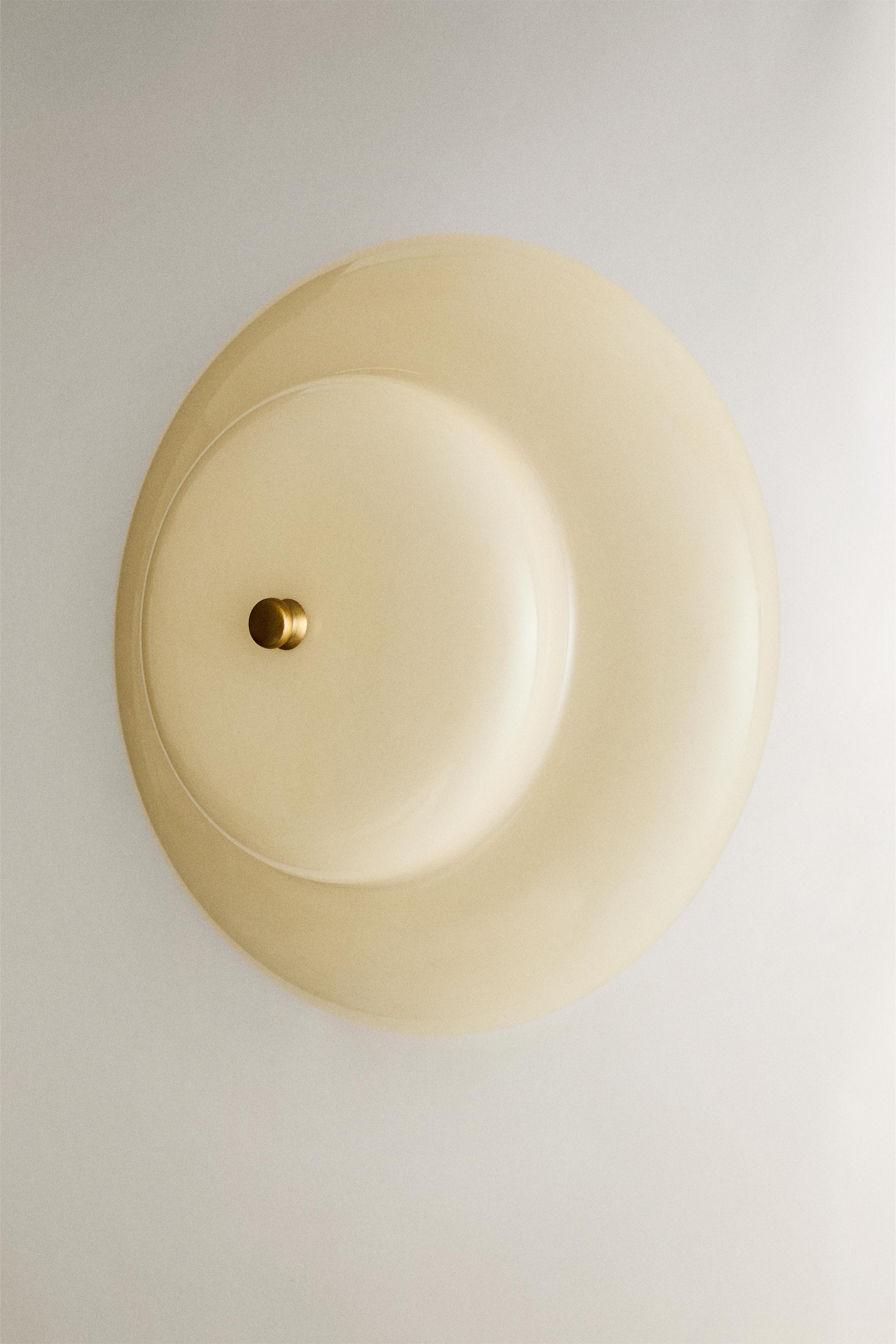 LAMPE | APPLIQUE MURALE EN VERRE